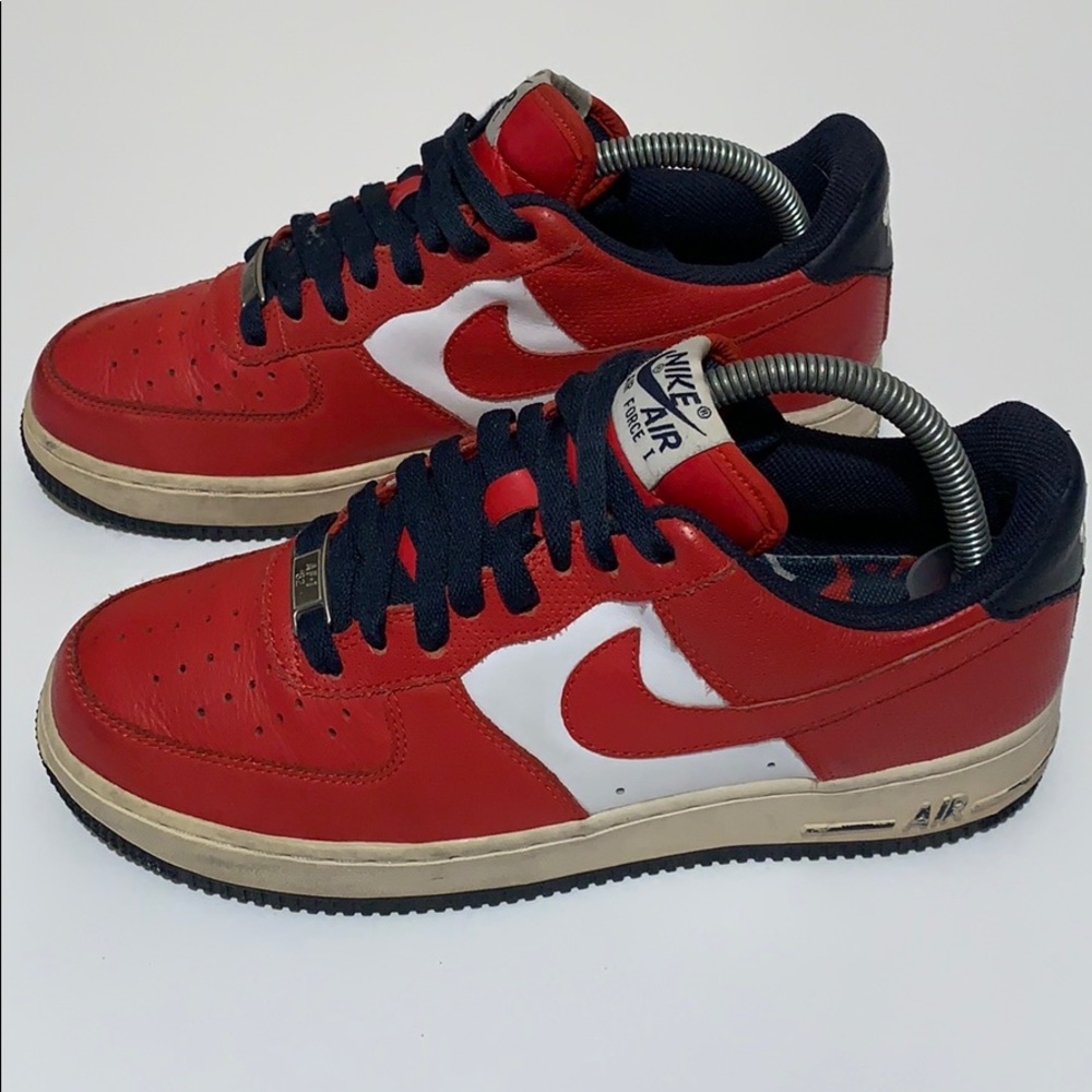 Nike Air Force 1 Red Sneakers